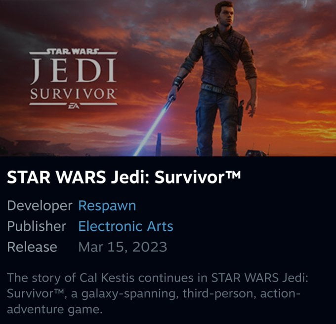 Star Wars Jedi: Survivor: confira requisitos mínimos e recomendados 