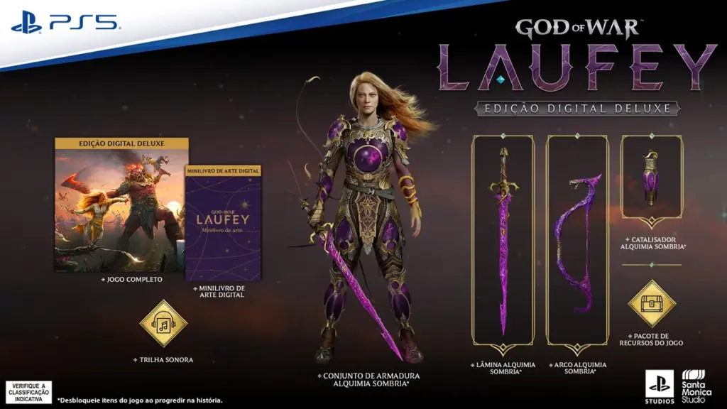God of War Laufey Edição Deluxe